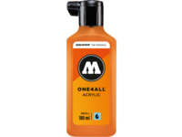MOLOTOW ONE4ALL REFILL 180ML 218 NEON ORANGE FLUOR
