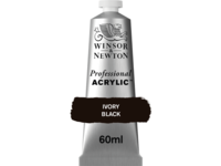 WINSOR & NEWTON PROFESSIONAL ACRYLIC 60ML 331 IVORY BLACK
