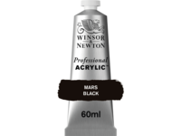 WINSOR & NEWTON PROFESSIONAL ACRYLIC 60ML 386 MARS BLACK
