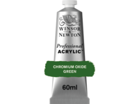 WINSOR & NEWTON PROFESSIONAL ACRYLIC 60ML 162 CHROM OXIDE GREEN