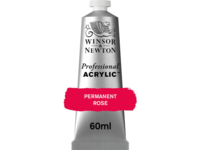 WINSOR & NEWTON PROFESSIONAL ACRYLIC 60ML 502 PERMANENT ROSE