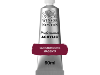 WINSOR & NEWTON PROFESSIONAL ACRYLIC 60ML 545 QUINACRIDONE MAGENTA