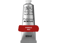WINSOR & NEWTON PROFESSIONAL ACRYLIC 60ML 534 PYRROLE RED