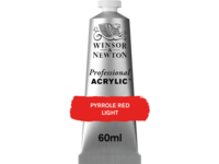 WINSOR & NEWTON PROFESSIONAL ACRYLIC 60ML 536 PYRROLE RED DEEP LIGHT