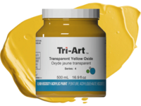 TRI-ART ACRYLFARBE 500ML S1 OXIDGELB