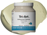 TRI-ART ACRYLFARBE 500ML S1 UNGEBLEICHTES TITAN