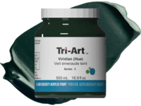 TRI-ART ACRYLFARBE 500ML S3 CHROMOXIDGRÜN FEURIG IMIT. 307