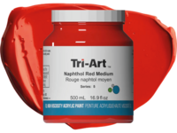 TRI-ART ACRYLFARBE 500ML S5  KADMIUMROT MEDIUM