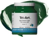 TRI-ART ACRYLFARBE 500ML S5 SAFTGRÜN HELL