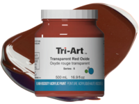 TRI-ART ACRYLFARBE 500ML S5 TRANSPARENT RED OXIDE