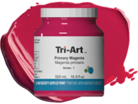 TRI-ART ACRYLFARBE 500ML S6  MAGENTA PRIMAIR