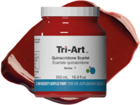 TRI-ART ACRYLFARBE 500ML S7 QUINACHRIDONE SCHARLACH