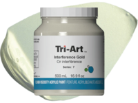 TRI-ART ACRYLFARBE 500ML S7  INTERFERENZ GOLD