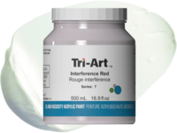TRI-ART ACRYLFARBE 500ML S7  INTERFERENZ ROT