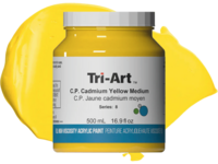 TRI-ART ACRYLFARBE 500ML S8 CADMIUM YELLOW MEDIUM