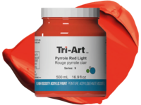 TRI-ART ACRYLFARBE 500ML S9 PYRROLROT HELL