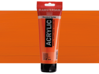 TALENS AMSTERDAM STANDARD ACRYL 250ML 276 AZO-ORANGE