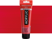 TALENS AMSTERDAM STANDARD ACRYL 120ML 317 TRANSP.ROT MITTEL