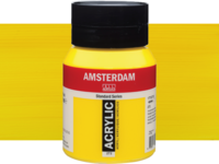 TALENS AMSTERDAM STANDARD ACRYL 500ML 272 TRENSP.GELB MITTEL