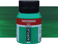 TALENS AMSTERDAM STANDARD ACRYL 500ML 619 PERMANENT GRüN D.