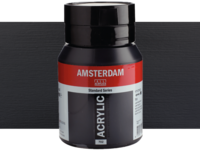 TALENS AMSTERDAM STANDARD ACRYL 500ML 702 LAMPENSCHWARZ