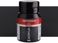 TALENS AMSTERDAM STANDARD ACRYL 500ML 735 OXIDSCHWARZ