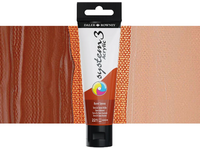 DALER ROWNEY SYSTEM 3 ACRYL 150ML 221 BURNT SIENNA