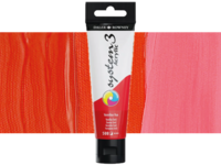 DALER ROWNEY SYSTEM 3 ACRYL 150ML 588 VERMILION HUE