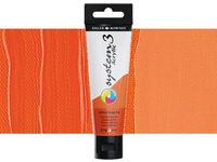 DALER ROWNEY SYSTEM 3 ACRYL 150ML 619 CADMIUM ORANGE HUE