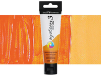 DALER ROWNEY SYSTEM 3 ACRYL 150ML 638 CADMIUM ORANGE LIGHT HUE