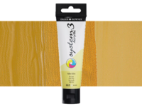 DALER ROWNEY SYSTEM 3 ACRYL 150ML 663 YELLOW OCHRE