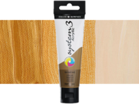 DALER ROWNEY SYSTEM 3 ACRYL 150ML 707 RICH GOLD HUE