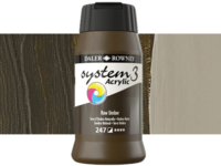 DALER ROWNEY SYSTEM 3 ACRYL 500ML 247 RAW UMBER