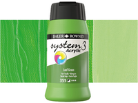 DALER ROWNEY SYSTEM 3 ACRYL 500ML 355 LEAF GREEN