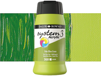 ROWNEY SYSTEM 3 ACRYL 500ML 368 S1 PALE OLIVE GREEN