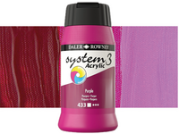 DALER ROWNEY SYSTEM 3 ACRYL 500ML 433 PURPLE