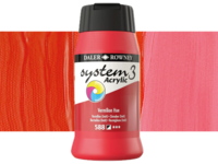 ROWNEY SYSTEM 3 ACRYL 500ML 588 S1 VERMILLION