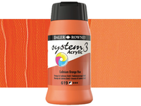 ROWNEY SYSTEM 3 ACRYL 500ML 619 S1 CADMIUM ORANGE