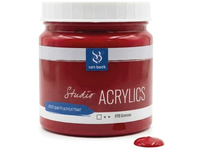 VAN BEEK ACRYL 1000ML 010 S1 KARMINROT