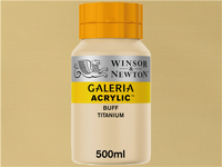 WINSOR & NEWTON GALERIA 500ML BUFF TITANIUM