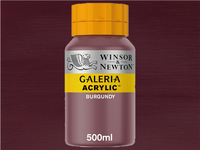 WINSOR & NEWTON GALERIA 500ML 075 BURGUNDERROT