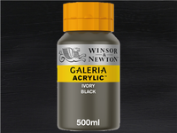 WINSOR & NEWTON GALERIA 500ML 331 ELFENBEINSCHWARZ