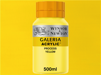 WINSOR & NEWTON GALERIA 500ML 527 PROCESSGELB