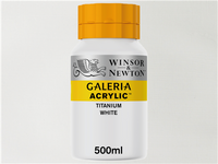 WINSOR & NEWTON GALERIA 500ML 644 TITANWEISS