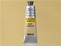 WINSOR & NEWTON GALERIA ACRYLIC 60ML SERIE 1 060 BUFF TITANIUM