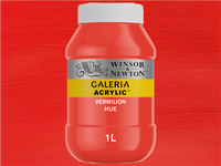 WINSOR & NEWTON GALERIA  1L  682  ZINNOBERROT TON