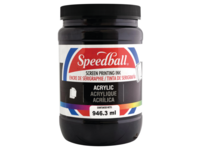 SPEEDBALL ACRYL SIEBDRUCKFARBE 946ML - BLACK