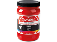 SPEEDBALL FABRIC SCREEN PRINTING INK 946ML RED
