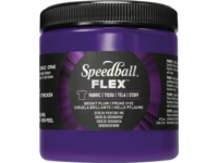 SPEEDBALL FLEX SCREEN PRINTING FABRIC INK 236ML BRIGHT PLUM