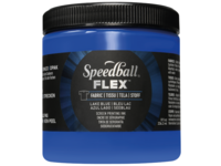 SPEEDBALL FLEX SCREEN PRINTING FABRIC INK 236ML LAKE BLUE